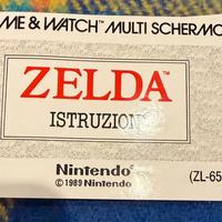 Game & Watch Nintendo Zelda manuale italiano