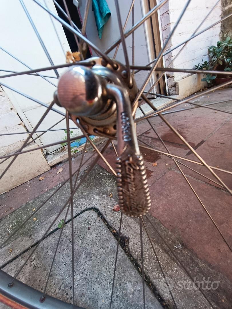 Roues Campagnolo Veloce Vintage Avant Et Arrière En Aluminium - Pour Vélo De Course