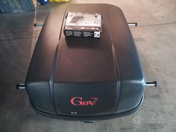 Baule da tetto GEV con barre – 290 €