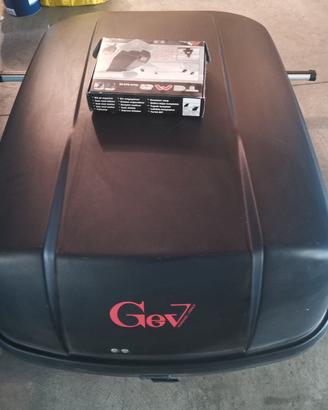 Baule da tetto GEV con barre – 290 €