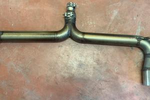 Terminale di scarico diretto inox Golf/GTI 7.5