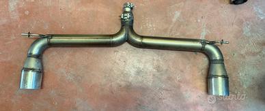 Terminale di scarico diretto inox Golf/GTI 7.5