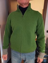 Cardigan Vintage verde