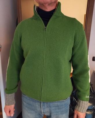 Cardigan Vintage verde