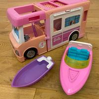 Camper Barbie + Barca + motoscafo