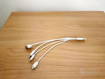 Cavetto di ricarica USB mini, USB micro e iPhone