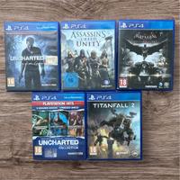 Bundle 5 Giochi PlayStation 4 - Grandi Titoli