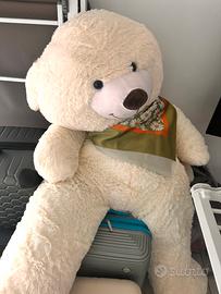 peluche 70cm modello orso con foulard