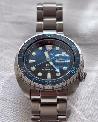Seiko king turtle Padi The great blue