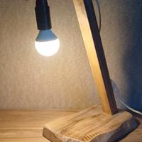 Lampada Legno design