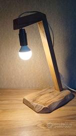 Lampada Legno design
