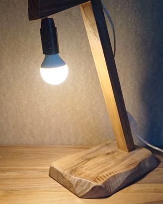 Lampada Legno design