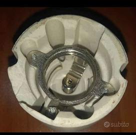 PORTALAMPADA INDUSTRIALE E27 CERAMICA / PORCELLANA