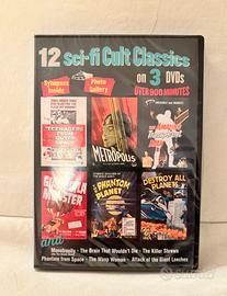 Cofanetto 12 Film Sci-Fi Cult Classics (3 DVD)