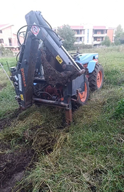 Ruspa retro escavatore Mazzotti