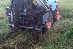 Ruspa retro escavatore Mazzotti