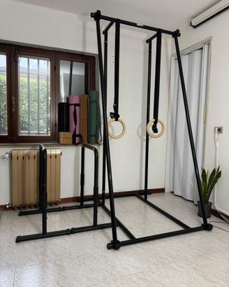 Barra pull up portatile, extension kit, Parallele