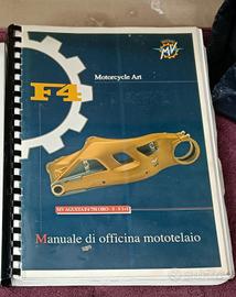 Manuale di officina mototelaio Mv Agusta F4