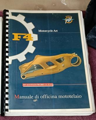 Manuale di officina mototelaio Mv Agusta F4