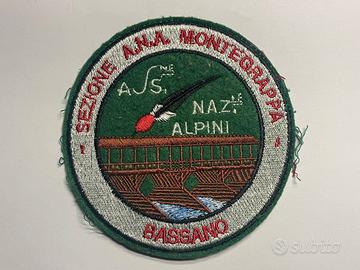 Patch - stemma vintage A.N.A. Monte Grappa Bassano