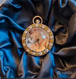 Corum Erotico a Bolla in argento con Automa Nuovo 