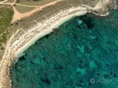 Terreno sulla spiaggia fronte mare