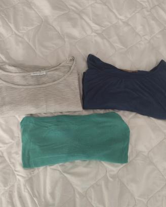 maglia donna estiva 3 pezzi