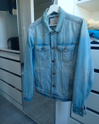 Giubbotto giacca di jeans denim uomo Regular Fit