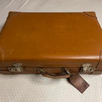 Valigia Vintage color Cuoio - Anni '50