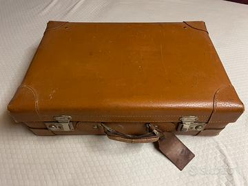 Valigia Vintage color Cuoio - Anni '50