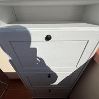 Scarpiera Bianca Stile Nordico – Design Elegante e