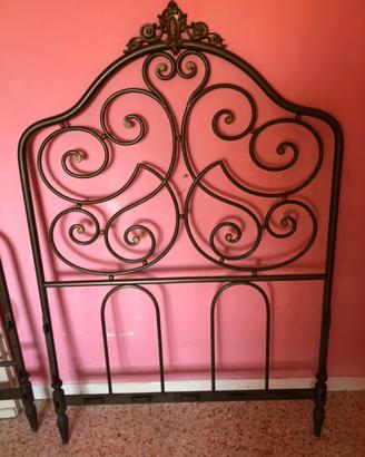 Letto Antico Ferro Battuto