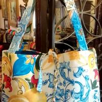 Borsa fantasia "limoni di Sicilia" 