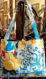 Borsa fantasia "limoni di Sicilia" 