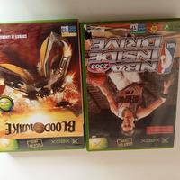  2 giochi per Xbox Classic  Blood wake e nba