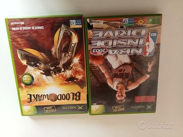  2 giochi per Xbox Classic  Blood wake e nba