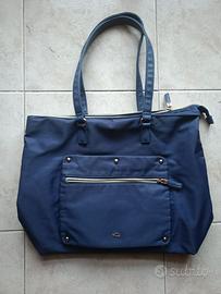 Borsa tote blu navy CARPISA capiente 