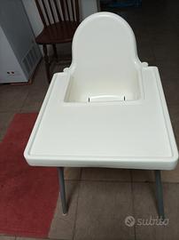 seggiolone Ikea bianco