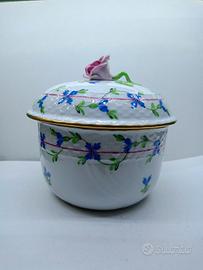 zuccheriera Herend Hungary decoro Blue Garland 