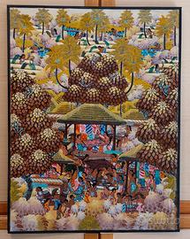 Dipinto su tela arte Bali