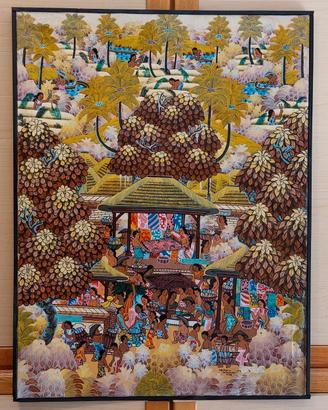 Dipinto su tela arte Bali