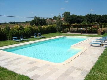 Country house in casale 250mq 8/10 pax con piscina