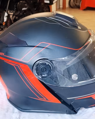 casco modulare con interfono integrato bluethoot