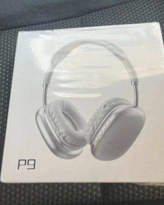 Cuffie P9 wireless Bluetooth con microfono