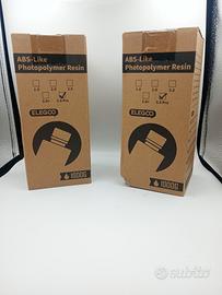 2kg Resina 3D Elegoo ABS-Like 3.0 Pro (2×1kg) Nuov