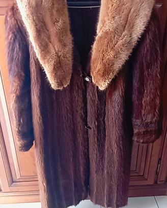 Pelliccia vera Vintage Taglia XL TRATTABILE.