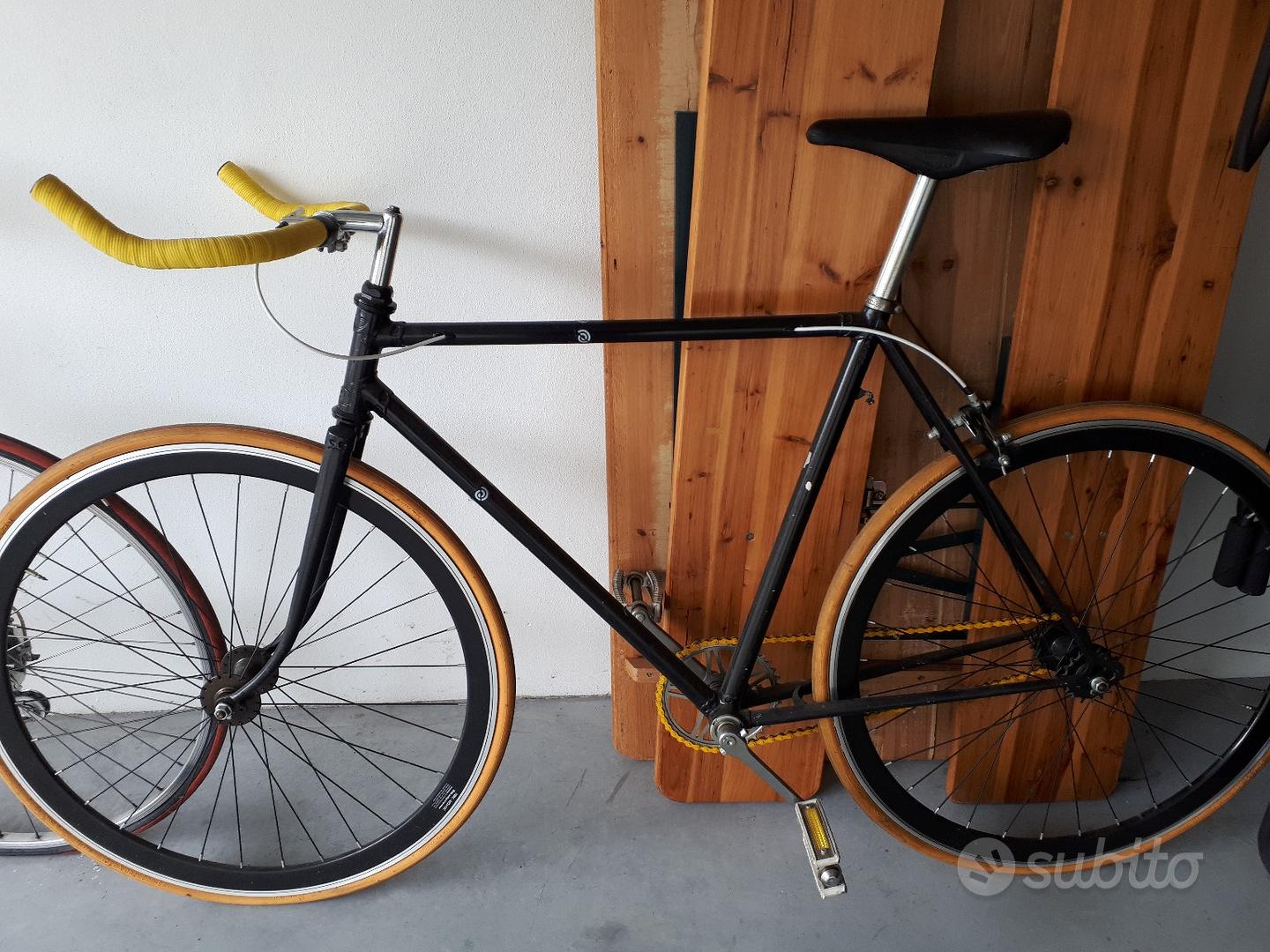 Bici Vintage Uomo Bici A Scatto Fisso Homgoday Telaio In Acciaio