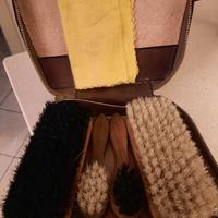 Kit pulizia scarpe da viaggio