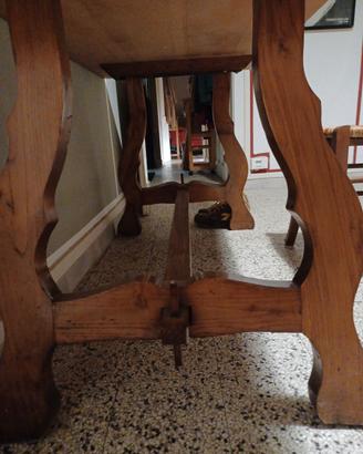 Tavolo rustico in legno massello