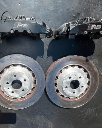 Impianto frenante Brembo 370 mm. 8 pompanti RS3 8V